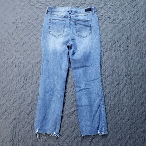 Natural Reflections Jeans Womens Size 4 Blue Vintage Reunión Medium Wash Denim - Picture 3 of 13